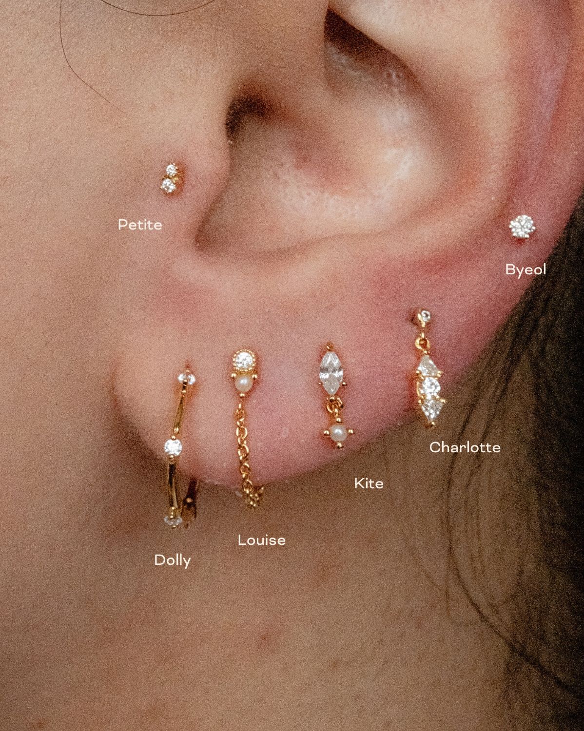 Byeol Diamond Piercing Stud - Image 3