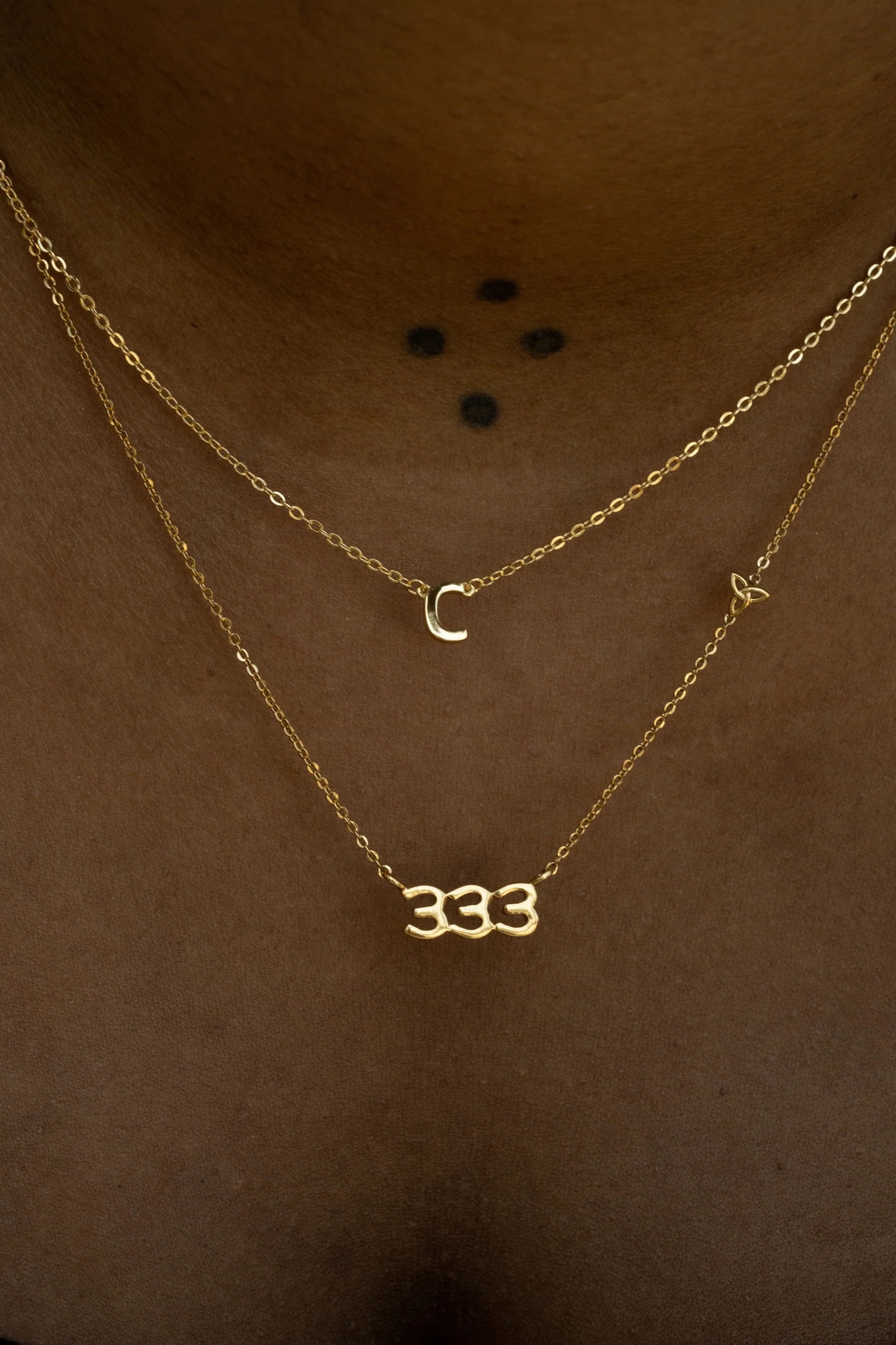 ‘333’ Angel Number Necklace - Image 2