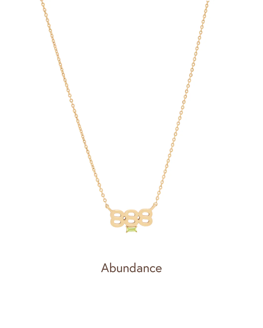 ‘888’ Angel Number Necklace