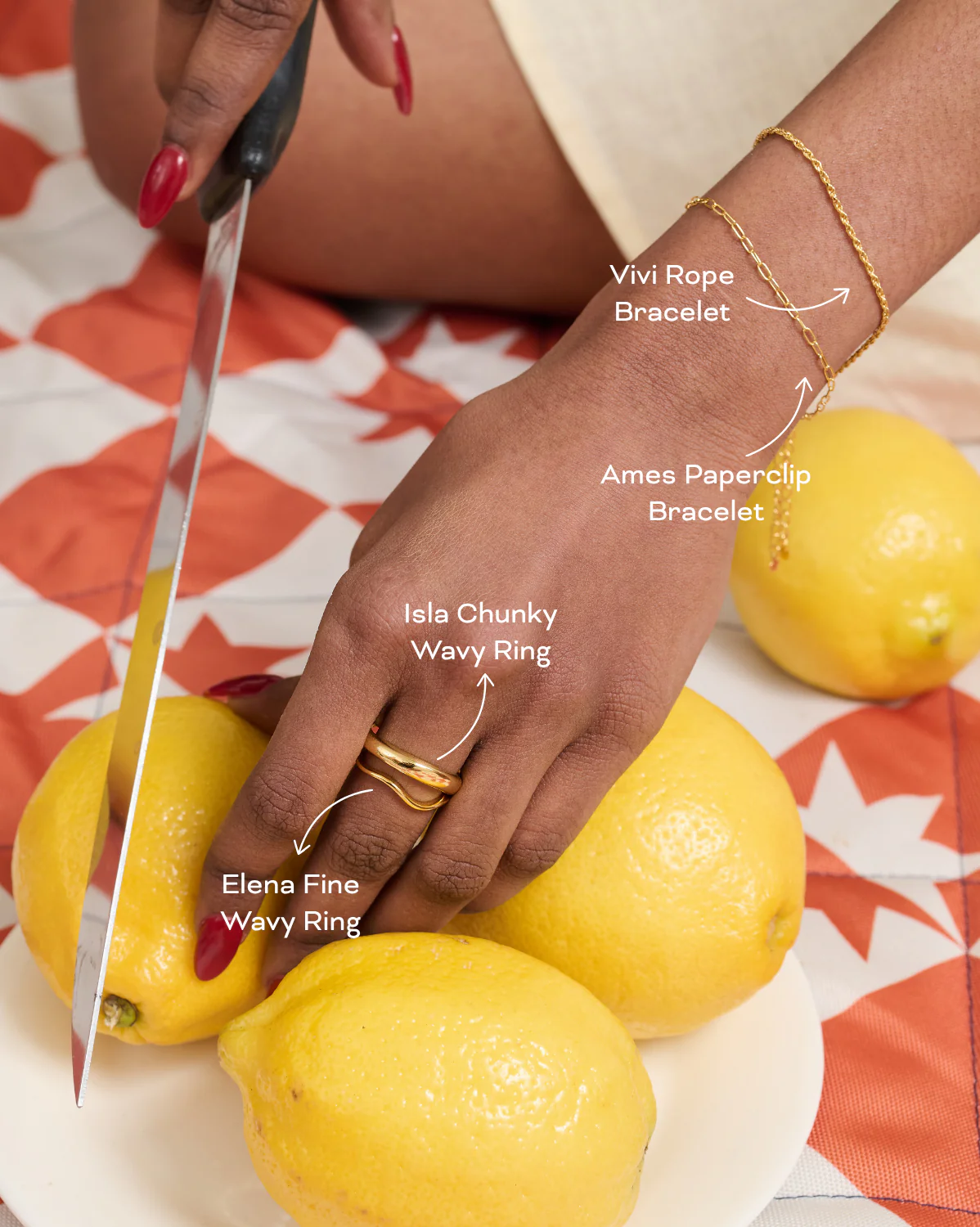 Ames Paperclip Bracelet - Image 5