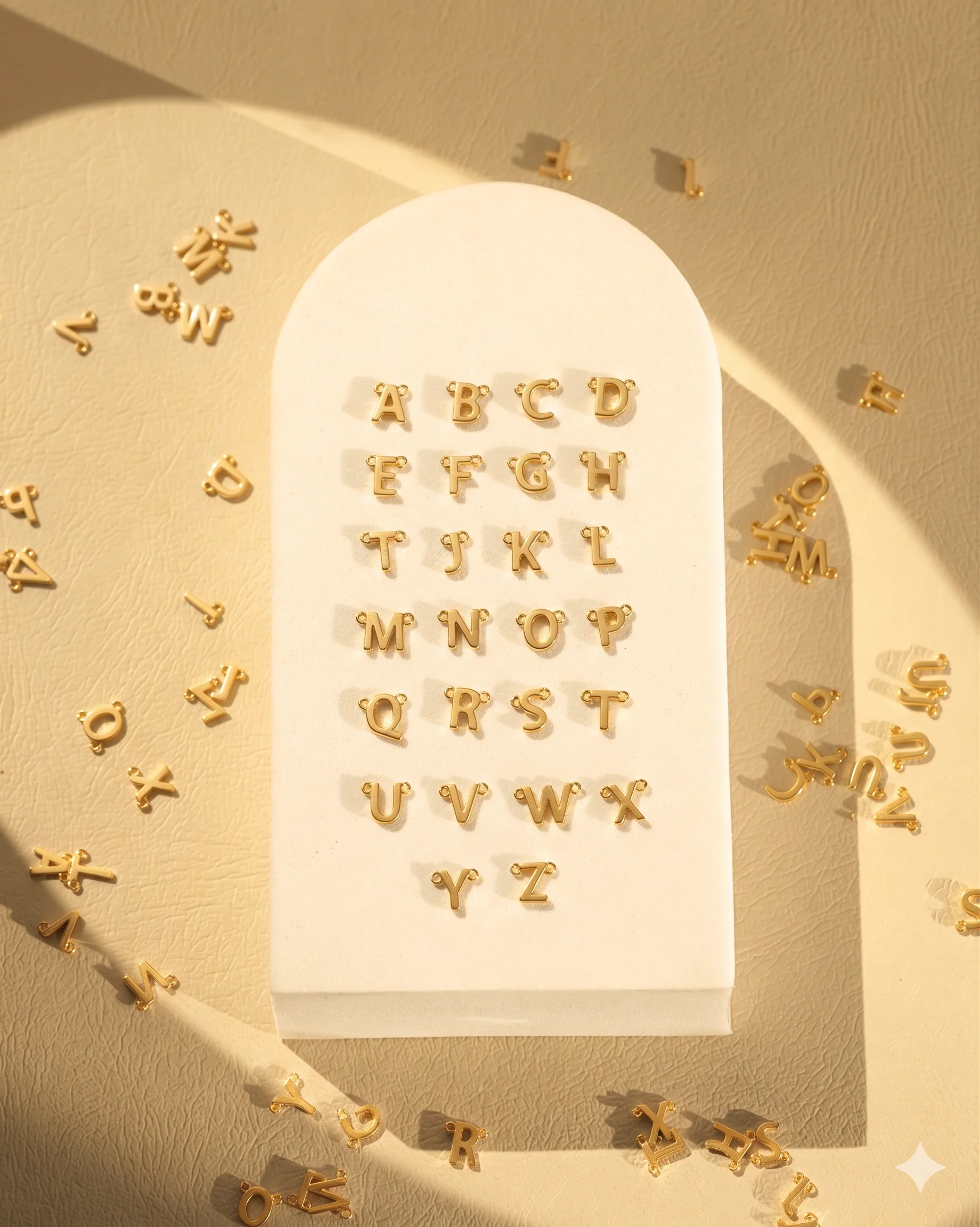 Amour Single Initial Necklace - Image 3