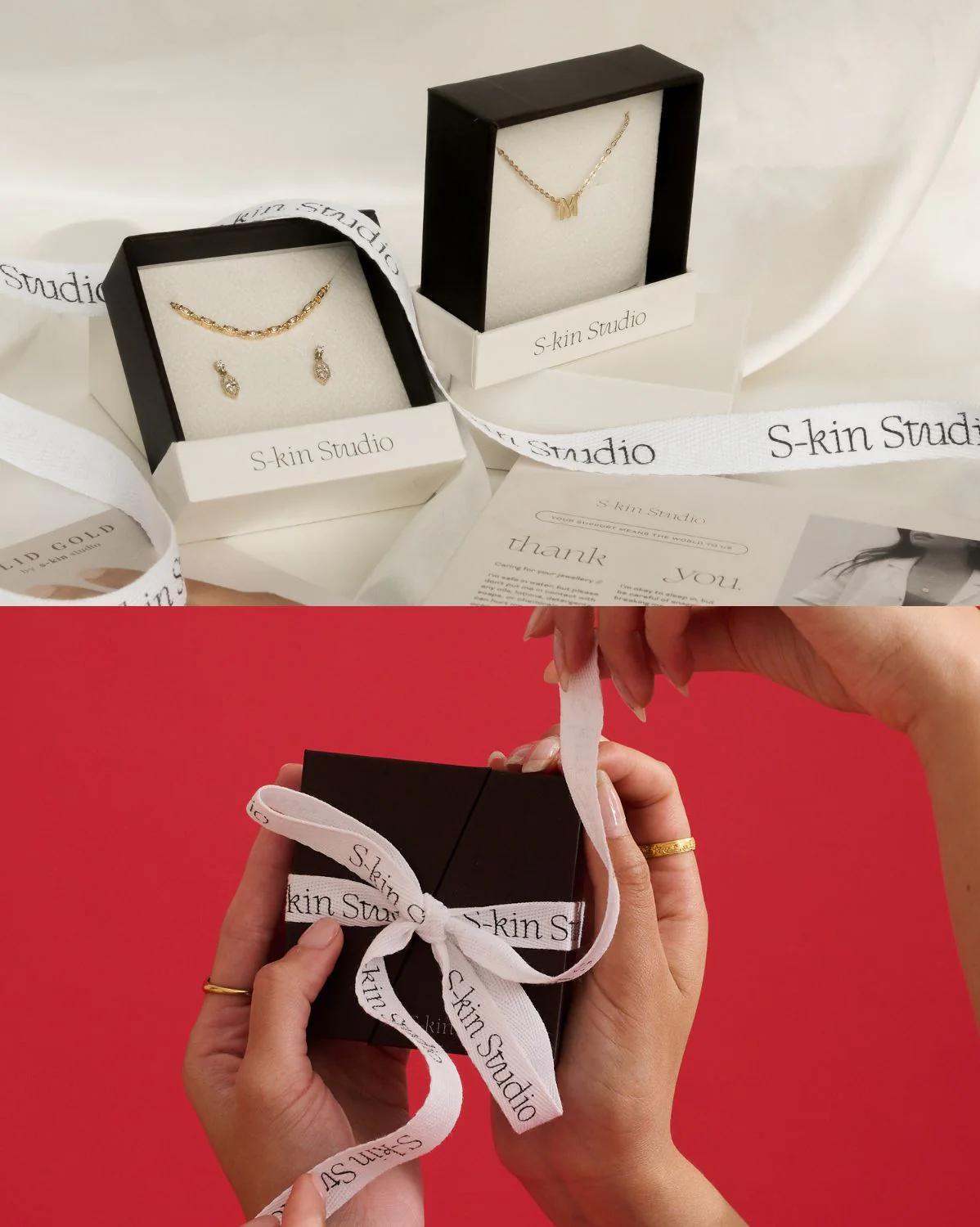 Custom Duo Initials Necklace - Image 11