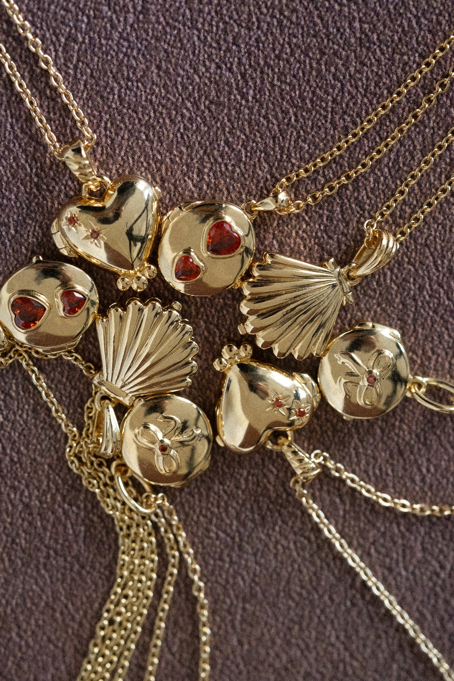 Ariel Shell Engravable Locket Necklace - Sterling Silver - Image 6