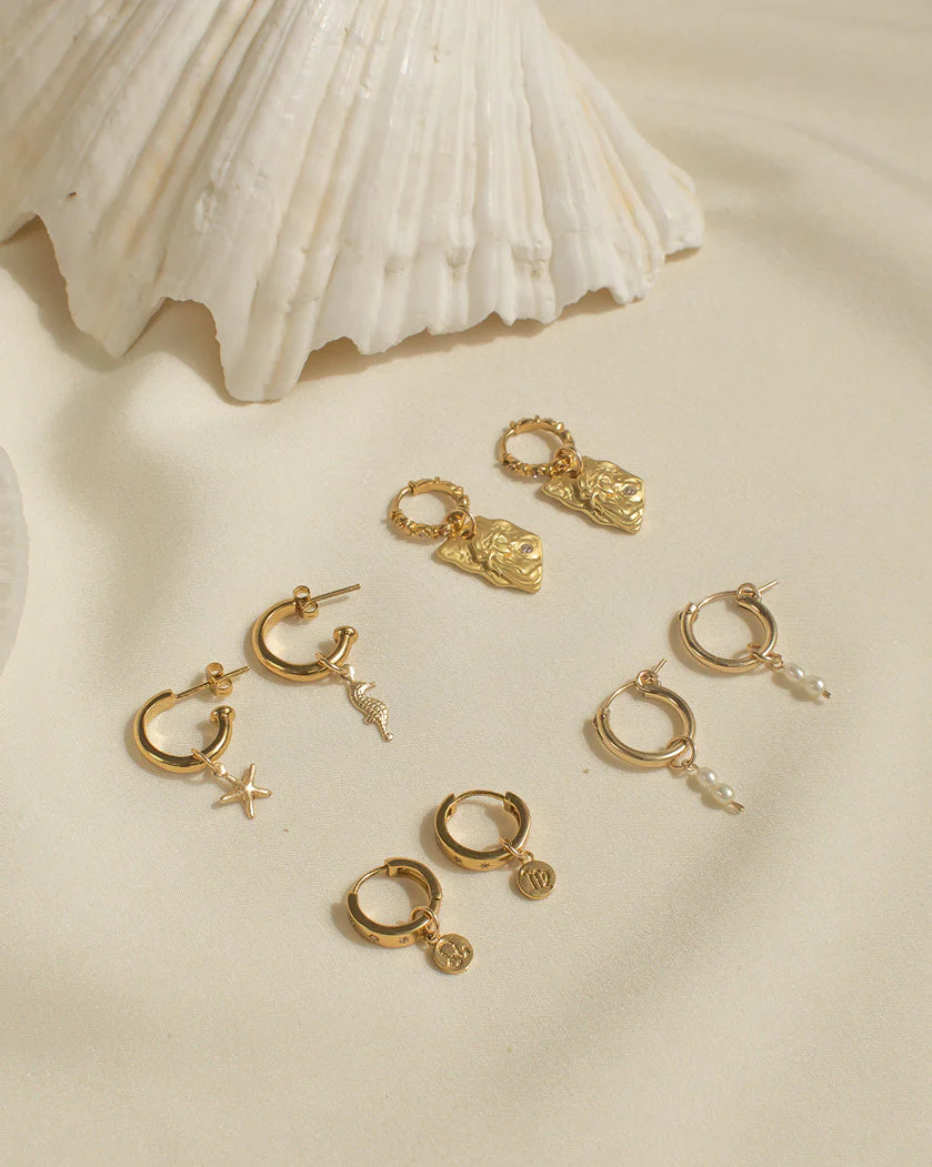 Madame Blanche Huggie Hoops - Image 10