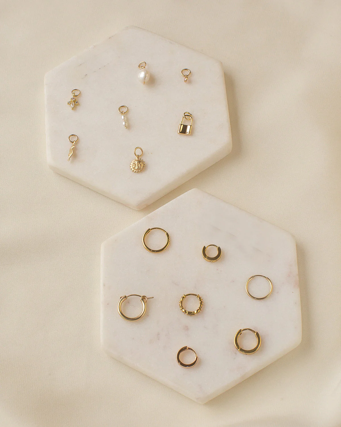 Madame Blanche Huggie Hoops - Image 12