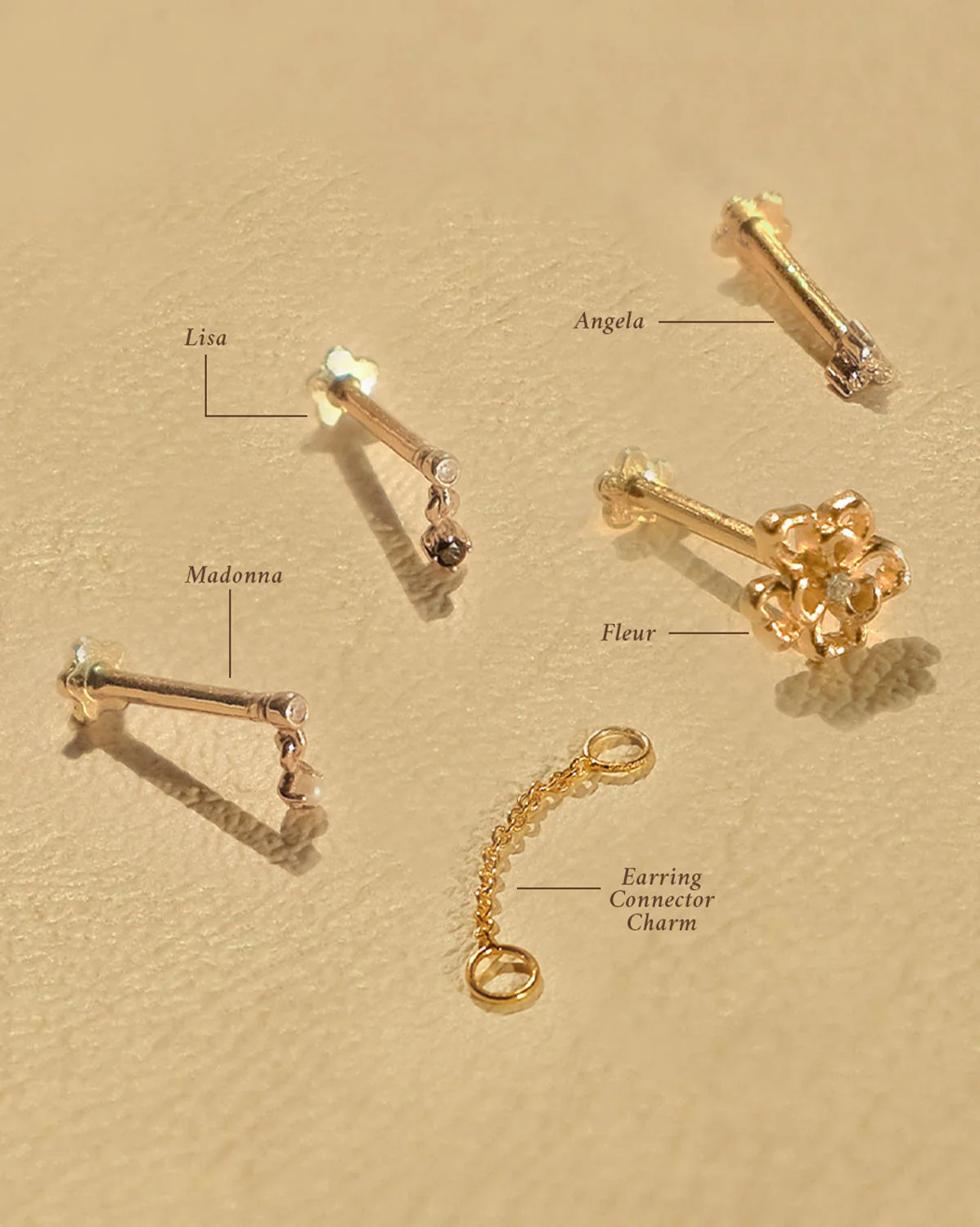 Madonna Tiny Pearl Stud - Image 5