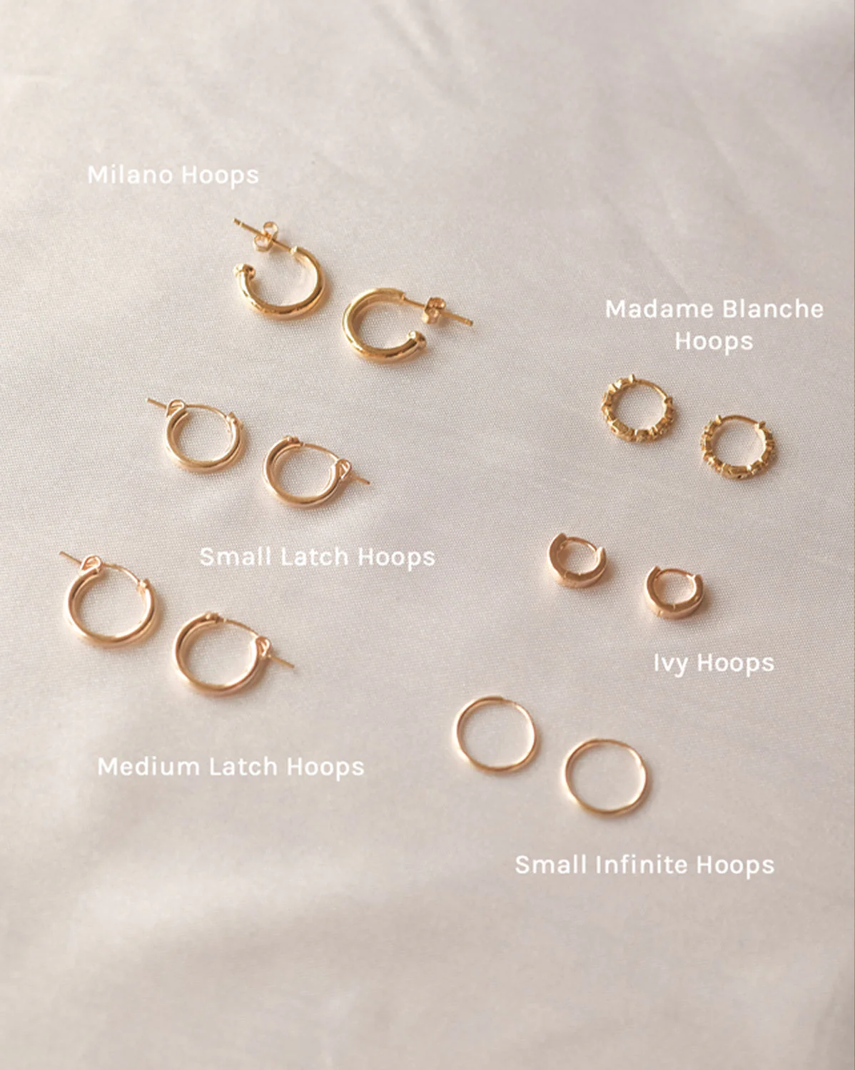 Mix & Match Small Latch Hoops (13mm) - Image 3