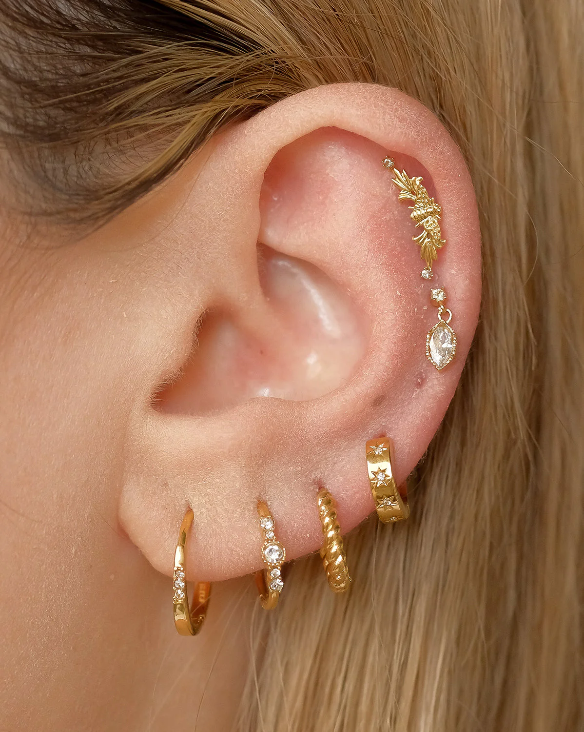 Selene Basic Hoops - Image 6