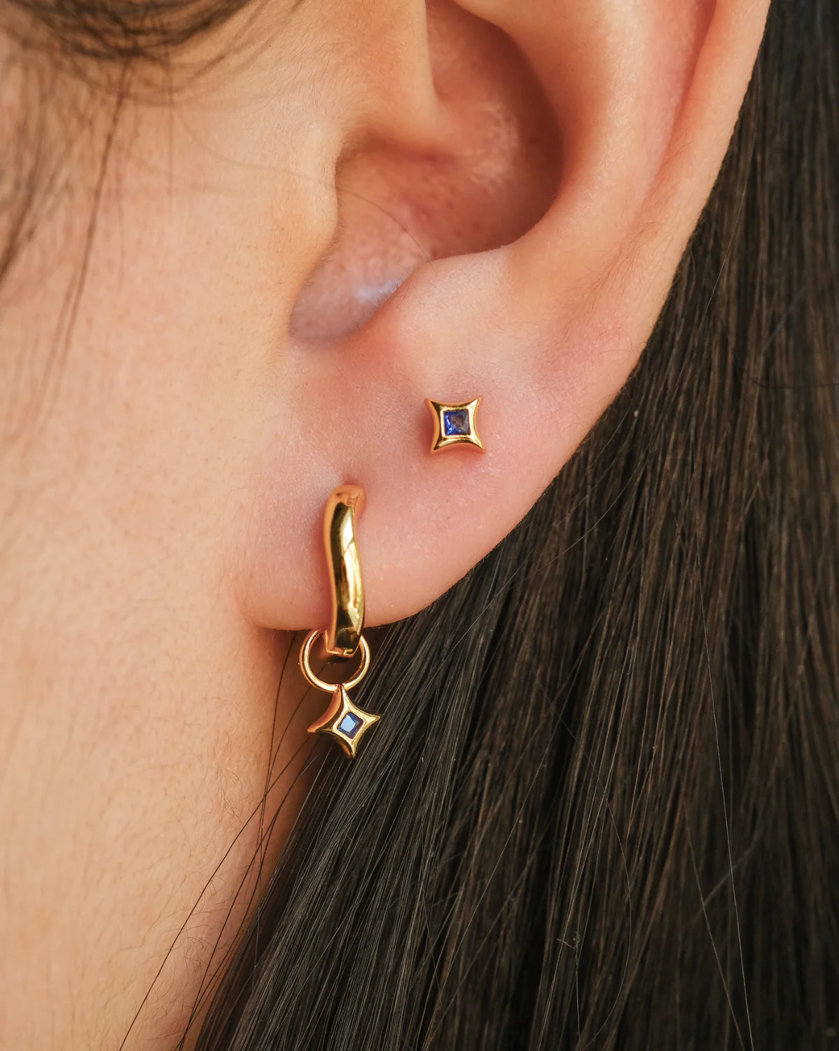 Sparkle Piercing - Sapphire CZ (September) - Image 2